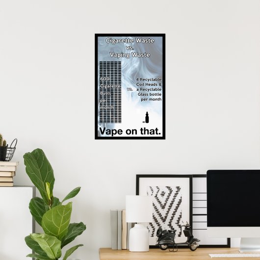 Band op dat informatieve Poster (Thuiskantoor)