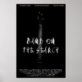 Band op het Poster van het Onderzoek