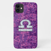 Band over Fuchsia Digital Camo Case-Mate iPhone Case (Achterkant)