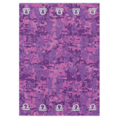 Band over Fuchsia Digital Camo Tafelkleed (Voorkant)