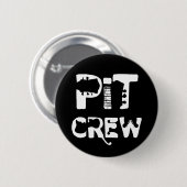Band Pit Crew Muzikale Tekst Ronde Button 5,7 Cm (Voorkant /achterkant)
