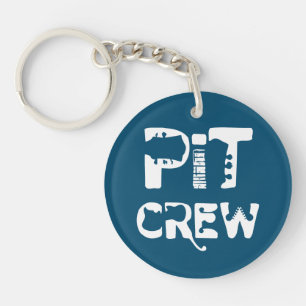 Band Pit Crew Muzikale Tekst Sleutelhanger