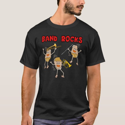Band Rocks T-shirt (Voorkant)