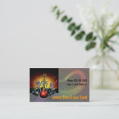 Band Singer Visitekaartje (Staand voorkant)