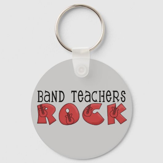 Band Teachers Rock Sleutelhanger (Voorkant)