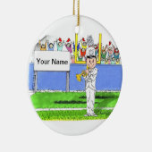 Band, Trumpet - Mannelijk Keramisch Ornament (Rechts)