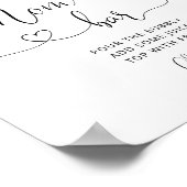 Band van de kleine perzik Mam-osa Poster (Hoek)