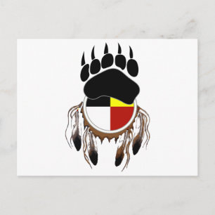 Band van moed briefkaart