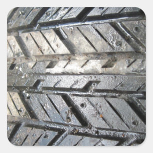 Band Vierkante Sticker