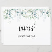 Band voor bruiloft - Eucalyptus Wedding (Voorkant / Achterkant)