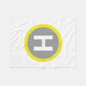 Band voor helipad fleece deken (Voorkant (Horizontaal))