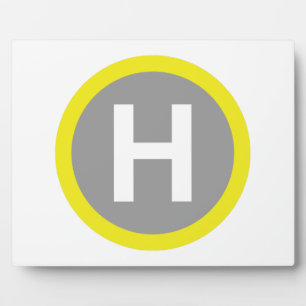 Band voor helipad fotoplaat