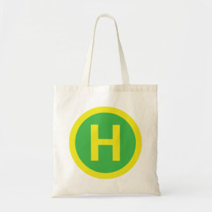 Band voor helipad tote bag