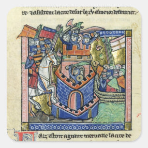 Band wordt geblokkeerd door de Venetiaanse vloot Vierkante Sticker