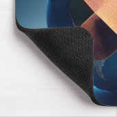 Bandages op planeet Aarde Muismat (Hoek)