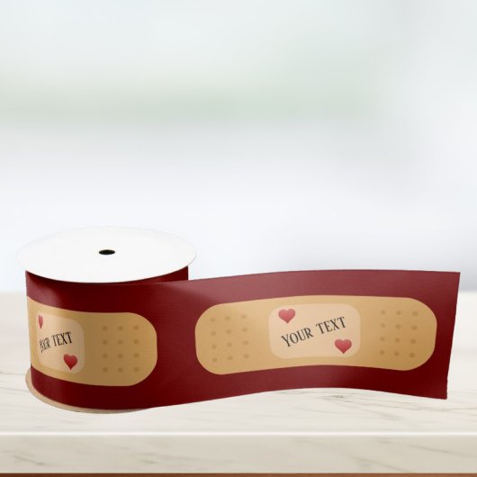 Bandaid patch plaster personalizable text  lint
