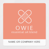 Bandaid RX Essential Étiquettes de la bouteille à  (Design 1)