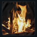 Bandana A travers les flammes<br><div class="desc">Un feu de jardin d'été.</div>