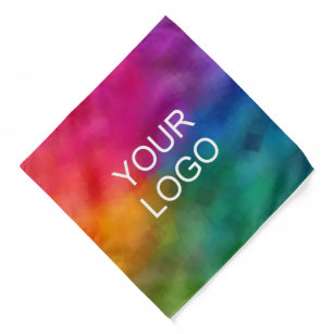 Bandana Ajouter Votre Image Logo Ici Modèle Personnalisabl