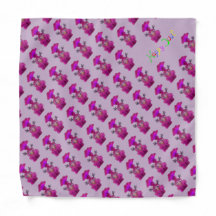 Bandana Amusant Pour Les Filles - Lila