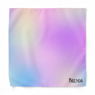 Bandana Arrière - plan holographique coloré