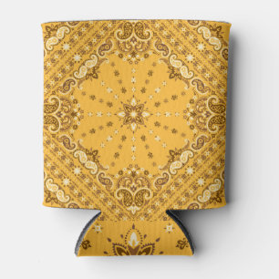 Bandana Boho over de heropleving van de Paisley Pr Blikjeskoeler