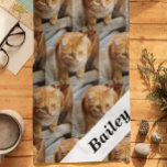 Bandana Chien de chat pour animaux de compagnie Modèle pho<br><div class="desc">Cette conception peut être personnalisée dans la zone fournie en modifiant la photo et/ou le texte. Vous pouvez également le customiser en choisissant l'option cliquer pour customiser une autre option et supprimer ou modifier la couleur, l'arrière - plan, ajouter du texte, modifier la couleur ou le style du texte, ou...</div>