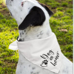 Bandana Chien d'honneur animal de compagnie Mariage<br><div class="desc">Cette conception peut être personnalisée en choisissant l'option Modifier la conception. Vous pouvez également transférer sur d'autres objets. Contactez-moi à l'adresse colorflowcreations@gmail.com ou utilisez l'option conversation en haut de la page si vous souhaitez avoir cette conception sur un autre produit ou avez besoin d'aide. Voir d'autres de mes dessins ou...</div>