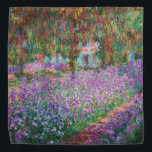 Bandana Claude Monet - Le jardin de l'artiste à Giverny<br><div class="desc">Jardin de l'artiste à Giverny / Le Jardin de l'artiste a Giverny - Claude Monet,  1900</div>