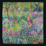 Bandana Claude Monet - Le jardin d'Iris à Giverny<br><div class="desc">Jardin d'Iris à Giverny / Jardin d'Artiste à Giverny - Claude Monet,  1899-1900</div>