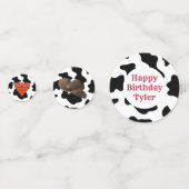 Bandana Cowboy Party Confetti Table Decor (Devant)