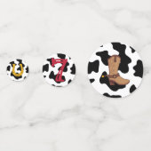 Bandana Cowboy Party Confetti Tafel Decor (Achterkanten)