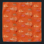 Bandana crevettes crevettes crevettes Motif de la vie mari<br><div class="desc">Crevettes avec de longues antennes à bandana à motifs de couleur rose vif. Parfait pour l'été au bord de la mer,  portez cette empreinte marine sur la tête ou enveloppé autour du cou d'un chien.</div>