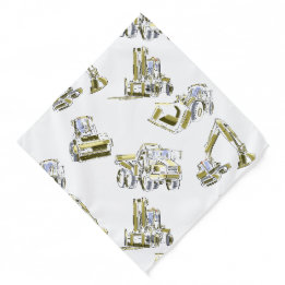 Bandana de chantier pour équipement lourd