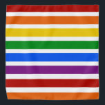 Bandana de la fierté<br><div class="desc">Bandana bleu ciel</div>