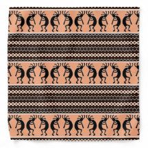 Design Sud-Ouest Aztec Kokopelli Modèle Bandanna