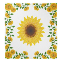 Écharpe de tournesol