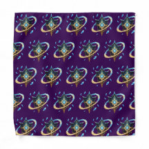 Fantasy Emblem with Floating Blades – Magical Ener