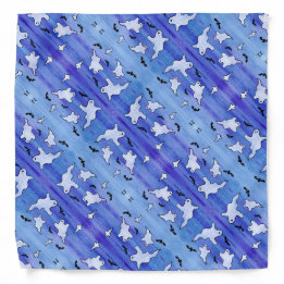 Bandana Fantômes et chauves-souris