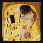 Bandana Gustav Klimt La Peinture Classique Du Kiss<br><div class="desc">Gustav Klimt Le Kiss Gustav Klimt a utilisé de l'or réel dans sa belle oeuvre de femmes Art nouveau et d'art décoratif. Cette peinture Klimt a été appelée "Le Baiser" et est l'oeuvre Art nouveau la plus connue qu'il ait jamais peinte. Le tableau de Gustav Klimt est celui d'une femme...</div>