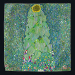 Bandana Gustav Klimt - Le tournesol<br><div class="desc">Le tournesol - Gustav Klimt,  Huile sur toile,  1907</div>