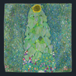 Bandana Gustav Klimt - Le tournesol<br><div class="desc">Le tournesol - Gustav Klimt,  Huile sur toile,  1907</div>