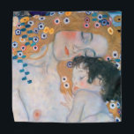 Bandana Gustav Klimt - Mère et Enfant<br><div class="desc">Mère et Enfant (détail de trois ans de femme) - Gustav Klimt,  Huile sur toile,  1905</div>