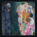 Bandana Gustav Klimt - Mort et vie<br><div class="desc">Décès et vie - Gustav Klimt,  Huile sur toile,  1910-1915</div>