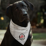 Bandana I'm Diabetic Pet Médicale Alert Nom personnalisé G<br><div class="desc">Ce bandana gris et noir très visible pour les chiens et les animaux de compagnie diabétiques comporte une bordure de mignons empreintes de pattes et du texte "d'alerte médicale". Le texte supplémentaire est personnalisable avec votre nom d'animal de compagnie et votre souci médical et vous donnera la tranquillité d'esprit en...</div>