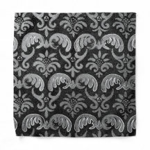 IMPRIMANTE JACQUARD NOIR ÉLÉGANTE