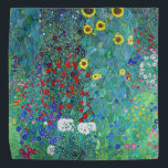 Bandana Jardin agricole avec tournesols, Gustav Klimt<br><div class="desc">Gustav Klimt (14 juillet 1862 - 6 février 1918) était un peintre symboliste autrichien et l'un des membres les plus importants du mouvement de sécession de Vienne. Klimt est réputé pour ses peintures, ses peintures murales, ses croquis et autres objets d'art. En plus de ses oeuvres figuratives, qui comprennent des...</div>
