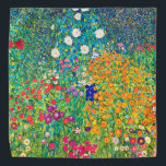 Bandana Jardin aux fleurs, Gustav Klimt<br><div class="desc">Gustav Klimt (14 juillet 1862 - 6 février 1918) était un peintre symboliste autrichien et l'un des membres les plus en vue du mouvement de la sécession de Vienne. Klimt est réputé pour ses peintures, peintures murales, croquis et autres objets d'art. Outre ses oeuvres figuratives, qui comprennent des allégories et...</div>