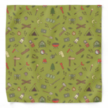 Khaki Camping vert et Randonnée à thème