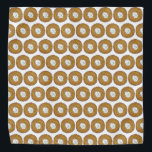 Bandana Latkes Potato Pancake Hanoukka Jewish Holiday Food<br><div class="desc">Le design présente une illustration originale d'une délicieuse crêpe de pommes de terre au latke surmontée de crème sure, un aliment de base de la cuisine juive. Idéal pour Hanoukka, ou comme cadeau pour votre gourmet préféré. Ce design de latke est également disponible sur d'autres produits. De nombreux autres modèles...</div>